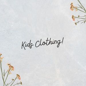 Kids clothing section